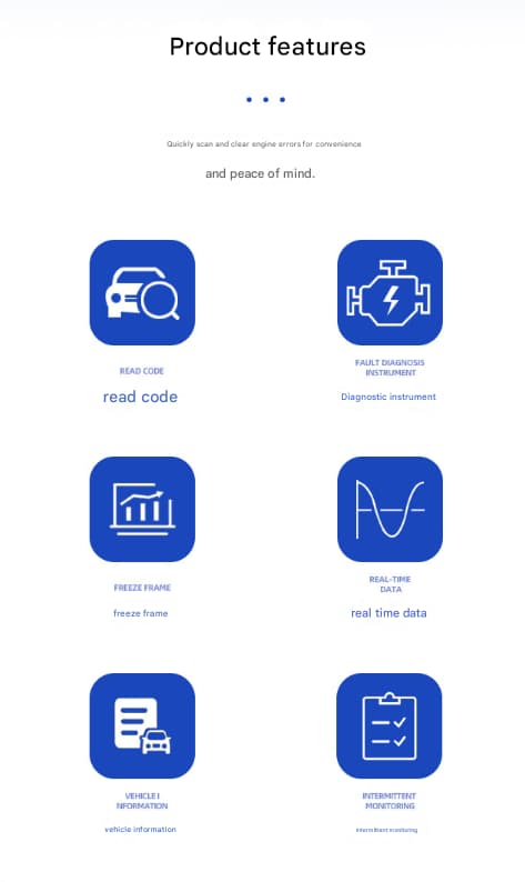 ELM327 OBD2 Bluetooth-auton diagnostiikkaskannerityökalu
