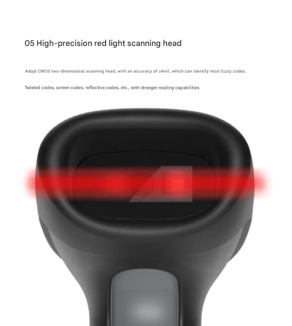 Scanner U30-W stregkodescanner ekspres supermarked stregkodescanner scanner global version stregkodelæser