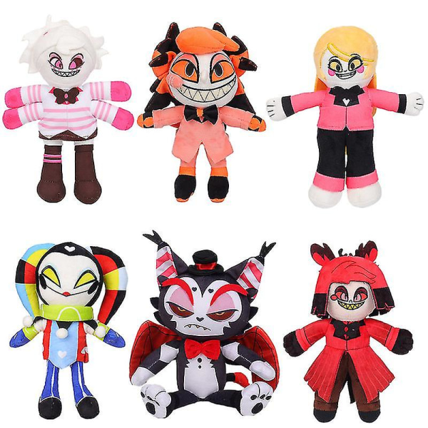 Hazbin Hotel Helluva Boss Clown Plyschleksak F