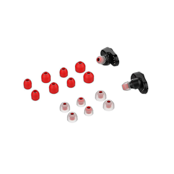 7 Par Ørepropper Bløde Silikon Ørepropper Spidser In-Ear Høretelefon Dæk Tilbehør Til Sony Wf-1000xm4 Wf-1000xm3 White