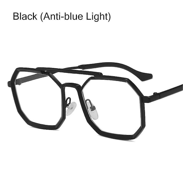 Muodin Polygoni Aurinkolasit Miehille Vintage Aurinkolasit Retro Näyttävät Kasvot Pienet Varjot Lasit Uv400 Suojaavat Aurinkolasit Anti-blue Light