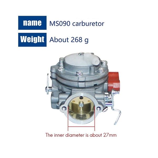 För kedjesåg 070 Förgasare Ms070 Förgasare Reparationssats As Shown