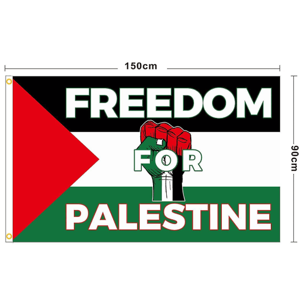 Free Palestine Flag, 3x5ft Palestine Country Freedom Flag, Palestina Flag Palestina Banner Palestina Garden Flag - ZCL857 C