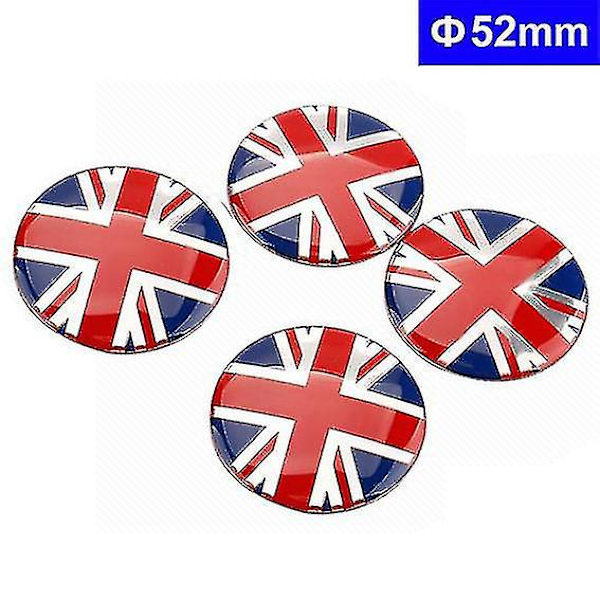 Pyörännavan tarra keskitin korkki embleemi tarra Mini Cooper S Countryman R55 R56 R57 R58 R59 R60 F55 F56|napahatut|,harmaa
