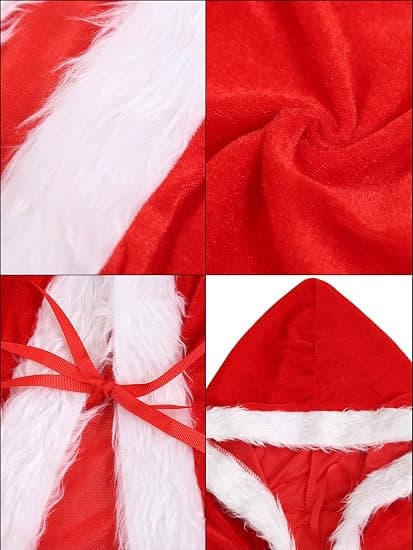 Julkappa, tomtekappa, huva (85 cm)