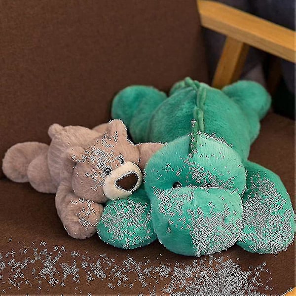 Vägd Ångest Dinosaurie Plysch Leksak Kudde Söt Dinosaurie Fylld Djur Dockor För Pojkar Flickor-yujia Green Dinosaur 30cm-11.8 inch