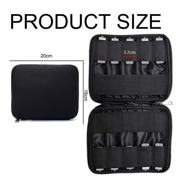 USB Stick Opbevaringstaske til 20 Flash-drev USB Drive Case Organizer Beskyttelsesetui