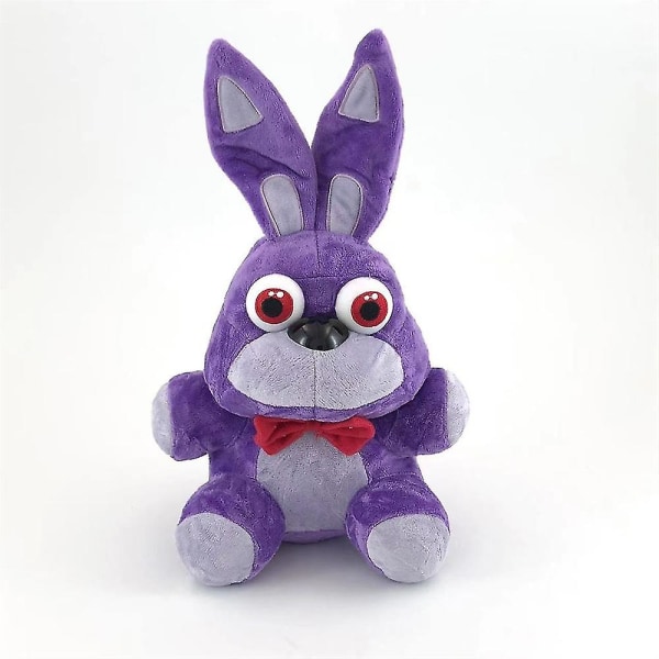 1 st. Het Fem Nätter Hos Freddy Fnaf Plyschleksaker Speldocka 18/22/25/28/30 Cm Bonnie Björnen Foxy Cartoon Fyllda Dockor Freddy Leksaker För Barn Presenter 38 Stilar 25cm Purple Rabbit