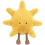 Smiley sol pude, sofapude, børns komfort plyslegetøjsgave 25 cm