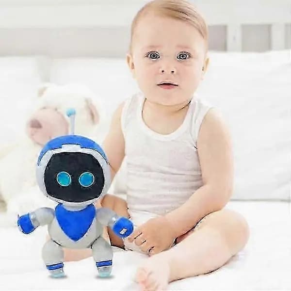 Astro Bot -pehmoeläin suositun videopelin inspiroimana
