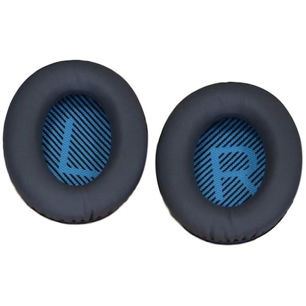 Erekksjonsputer for Bose Quietcomfort Qc2 Qc15 Qc25 Qc35 Soundlink Around-ear Ae2 Ae2i Ae2w Hodetelefoner Dark Grey Blue