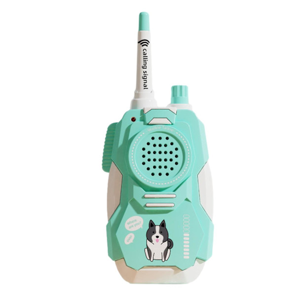 Lasten Walkie-Talkie -lelut pojille, robotti-walkie-talkie, 2-pakkauksessa, joulu- ja syntymäpäivälahjat 3-6-vuotiaille pojille, leirintäretkille, patikointiin ja ulkopeleihin Blue