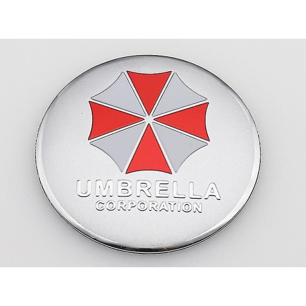 4 stk. 50 mm 56 mm 60 mm 65 mm Paraply Car Sticker Hjul Center Hub Sticker Fælg Creative Badge Covers Dekoration Sticker Accessories