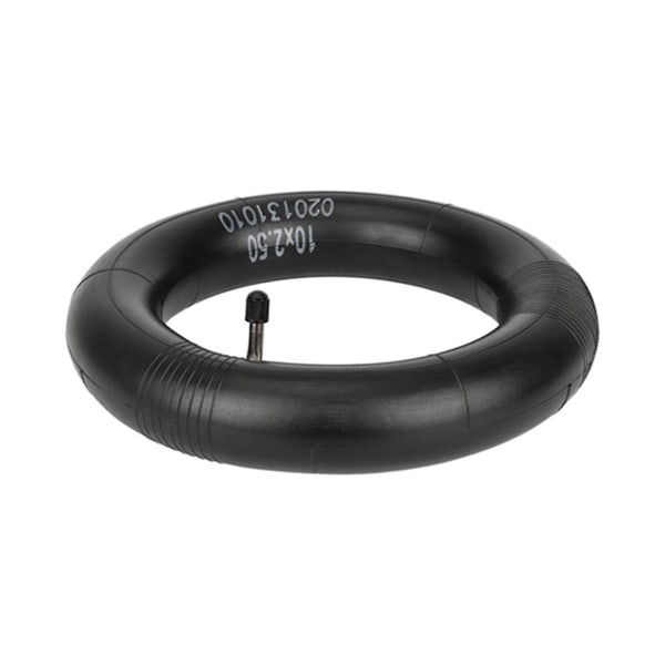 10X2.5 Inner Tube 90 Graders Ventil for Zero 10X/VSETT Elektrisk Scooter 10 Tommers Buet 90 Graders Inner Tube Black