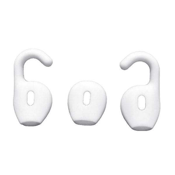 1 set Silikon Skyddande Öronkuddar för Jabra Talk 45 White