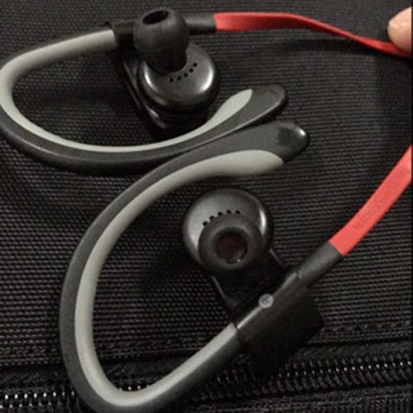 Vaihtoehtoiset silikonikorvatyynyt Powerbeats 2 Wireless Beats By Dre -kuulokkeille, 4 paria (musta)