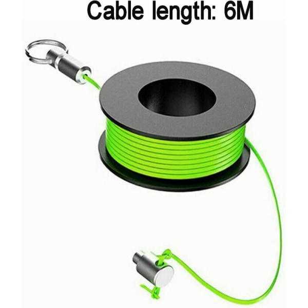 Magnetisk kabeltrækker Magnettrådsaftrækker Fleksibel magnetisk trådaftrækker Nem at bruge til Elec fiberoptiske kabler Elektriker trådaftrækker