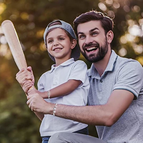 10 kpl Baseball, Koripallo ja Tennis Rannekkeet Pojille Baseball Juhliin Lahjaksi Säädettävät Urheilurannekkeet style4