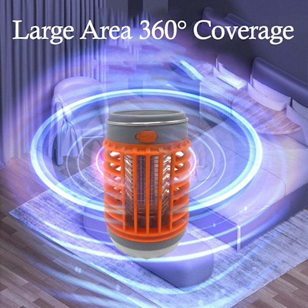 Buzzbug - Buzzbug Lykta, Buzzbug Myggdödare, Buzzbug Myggzapper, Bärbar Solcellsladdad för Utomhuscamping -GSL 1 pc