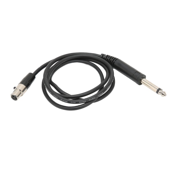 Mini XLR till 6,35 mm-kabel - 3,3 fot, idealisk för liveljudkortsmikrofon