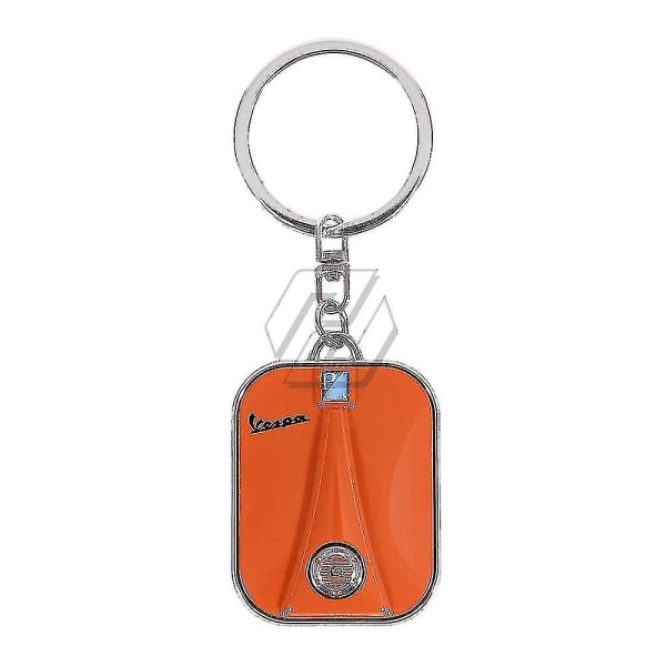 Motorsykkel Nøkkelring For Piaggio Vespa Scooter Orange