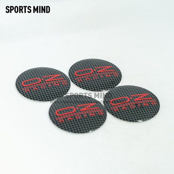4 stk./parti 56mm Oz Racing Bilhjul Center Hub Cap Mærkat Bil Logo Emblem Mærkat Dekal Bil Styling Tilbehør