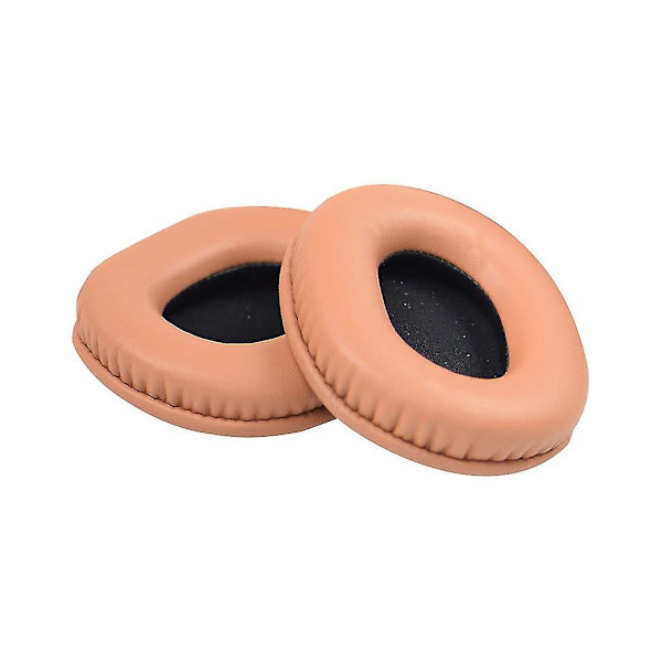 Elastiske Ørepudebetræk Hovedbøjle Til Audio Technica Ath M50x M50/m40x Hovedtelefoner A pair of gold ear muffs