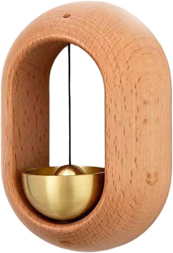 Woodybeing Dörrklockssensor Ringande Dekorativ Melodisk Säkerhetsavisering Entré Ytterdörr Sovrum B