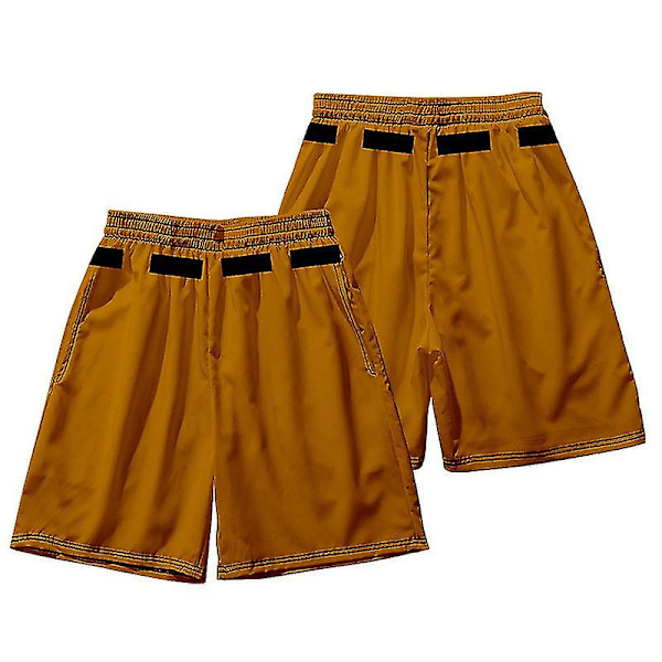 Patrick Star korta badshorts för män, snabbtorkande badkläder, badbyxor, surfshorts DK5 M