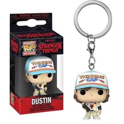 Ny Stranger Things Dustin nøglering