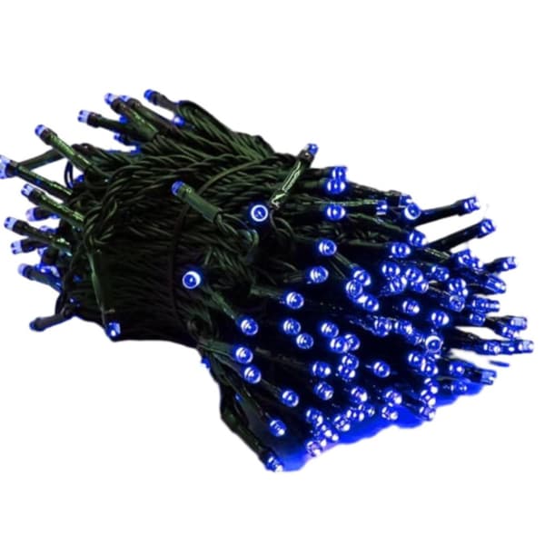 200-LED Grøn Lyskæde Holdbar