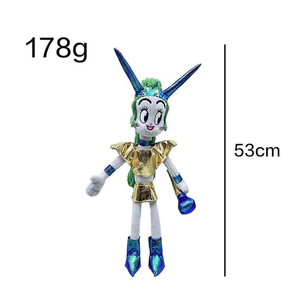 2024 Uudet Trolls 3 -Plush-lelut söpöjä pehmeitä täytettyjä anime-sametti- ja viilupuppeja lapsille syntymäpäivä- ja joululahjaksi piirretty anime girl