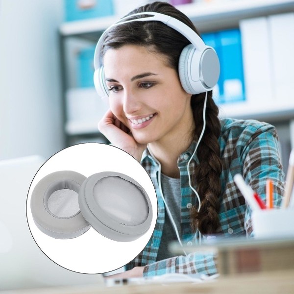 1 Par Hörlursersättnings-Svampöronkuddar Kompatibla med Razer Kraken V2