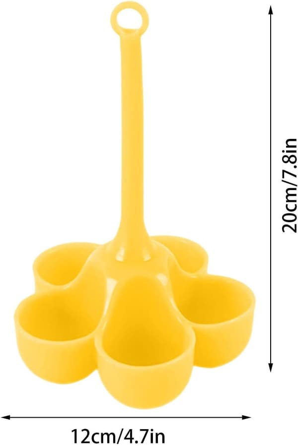 Eggkokestativ, for eggkokere/dampere/kylling, koker opptil 5 egg