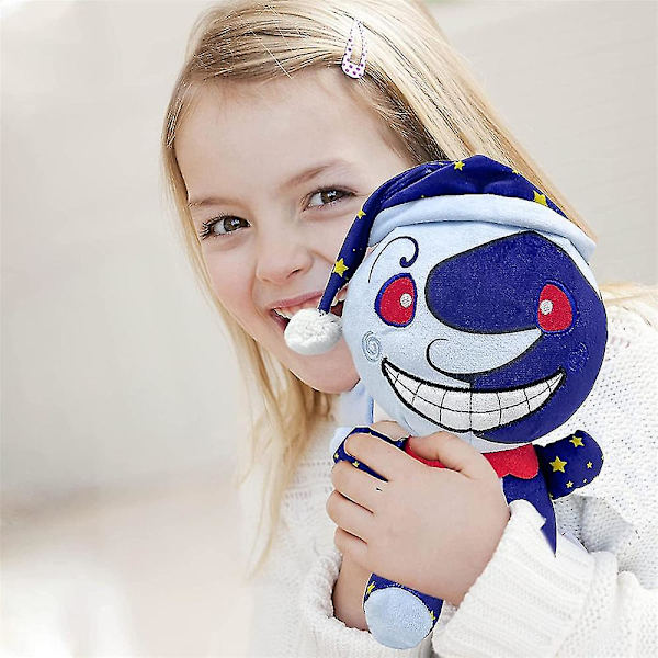 2024 Fnaf Sundrop Moondrop Plushiet Five Nights At Freddy's Klovnihahmo Pehmolelu Kauhupeli Aurinko Kuu Pehmeä Täytetty Nukkea Lapset Joulu Syntymäpäivälahjat B