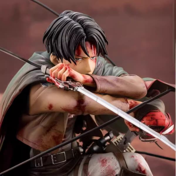 Attack on Titan Levi Ackerman PVC Dukke Anime Action Figur Model Legetøj