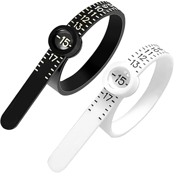 Pack Ringstorlek Återanvändbar Ring Måttband