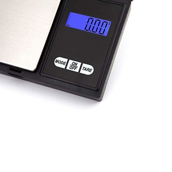 Digitaalinen tarkkuusvaaka 100 g 0,01 g taskuvaaka kannettava kultainen vaaka LCD-näytöllä keittiöön Coo