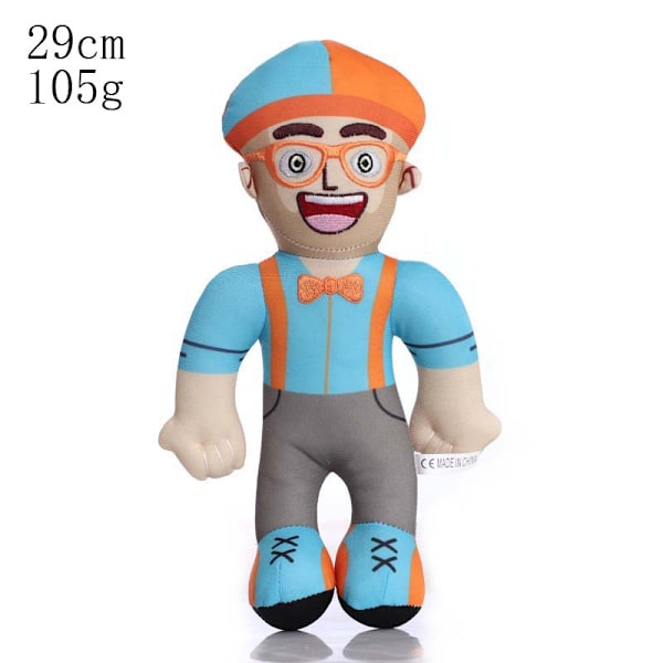 Blippi Plysstofdyr Pudeven Multi-Color
