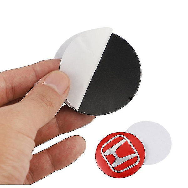 4 stk. 56mm Bilhjul Center Hub Cap Resin Sticker Badge Tilbehør Til Honda Civci Crv City Accord Mugen Prelude Fit Crz Crx Hrv