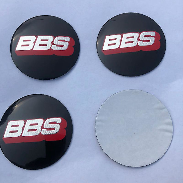4 kpl sarja Bbs pyörän keskiöhattujen embleemit 56mm 65mm Bbs auton hatun logo tarra auto pyörän keskiöhatun navan embleemit