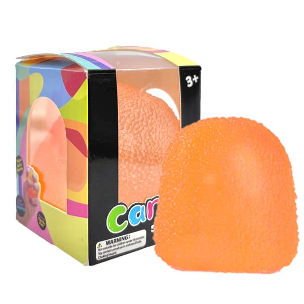 NeeDoh Gumdrop Squishy Fidget Legetøj Slik-Tema Stressbold Orange