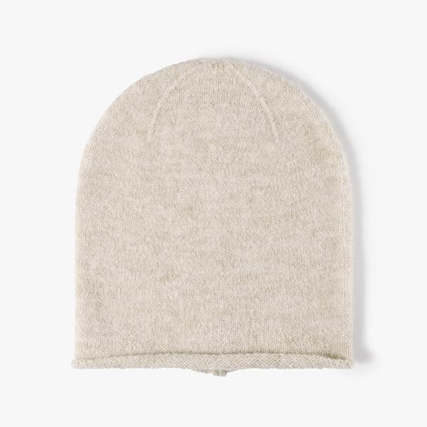 Beige*1 Ny Kollektion Fin - Kvalitetsstickad Mössa