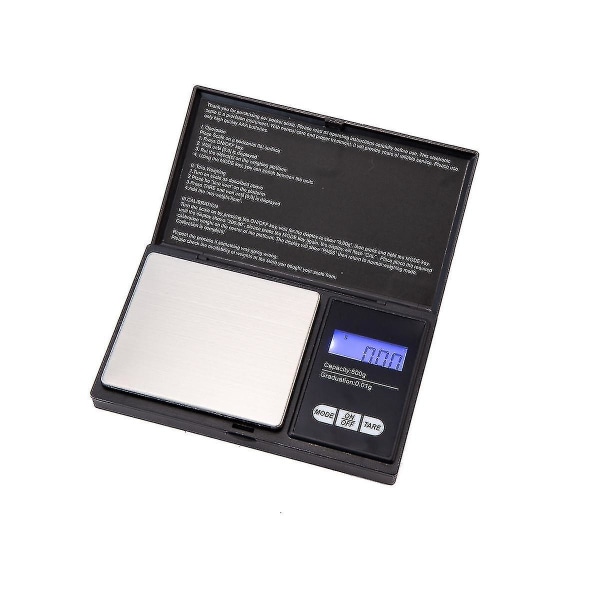 Digital lommevekt 100g-0,01g minivekt elektronisk målervekt Elektronisk vekt bordvekt Kitc