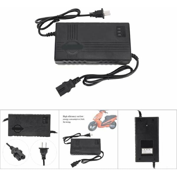 60V 20AH 2.5A Elektrisk Scooter E-sykkel Smart Batterilader Strømadapter CN Plugg 220V( )
