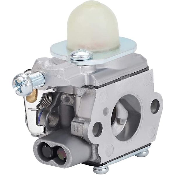 C1UH142 Karburator med brændstofledning Tune Up Kit til Homelite UT-085801 UT-21947 Craftsman 26CC Edger silver  yellow