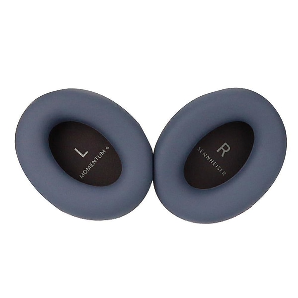 1 Pair Silicone Earpad for Sennheiser MOMENTUM 4 Wireless Bluetooth Headphone Soft Cushion-Beige