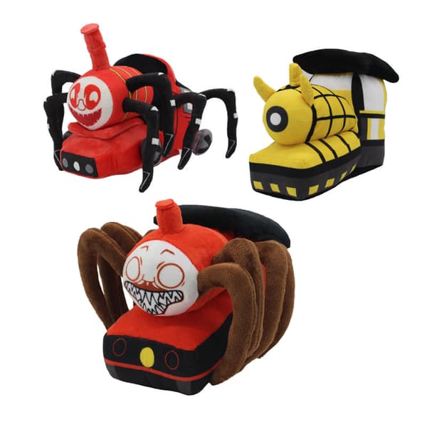 Choo-Choo Charles pehmolelu, keltainen, 17 cm