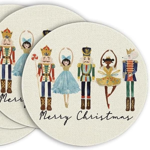 Runda julplacemats