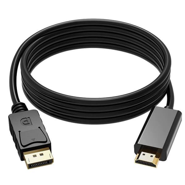 1080P DP til HDMI-kabel, 1,8M - High - Definition videoadapter